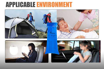 PukeBag 50 Pack Emesis Bags – Disposable Vomit Bags for Travel & Motion Sickness