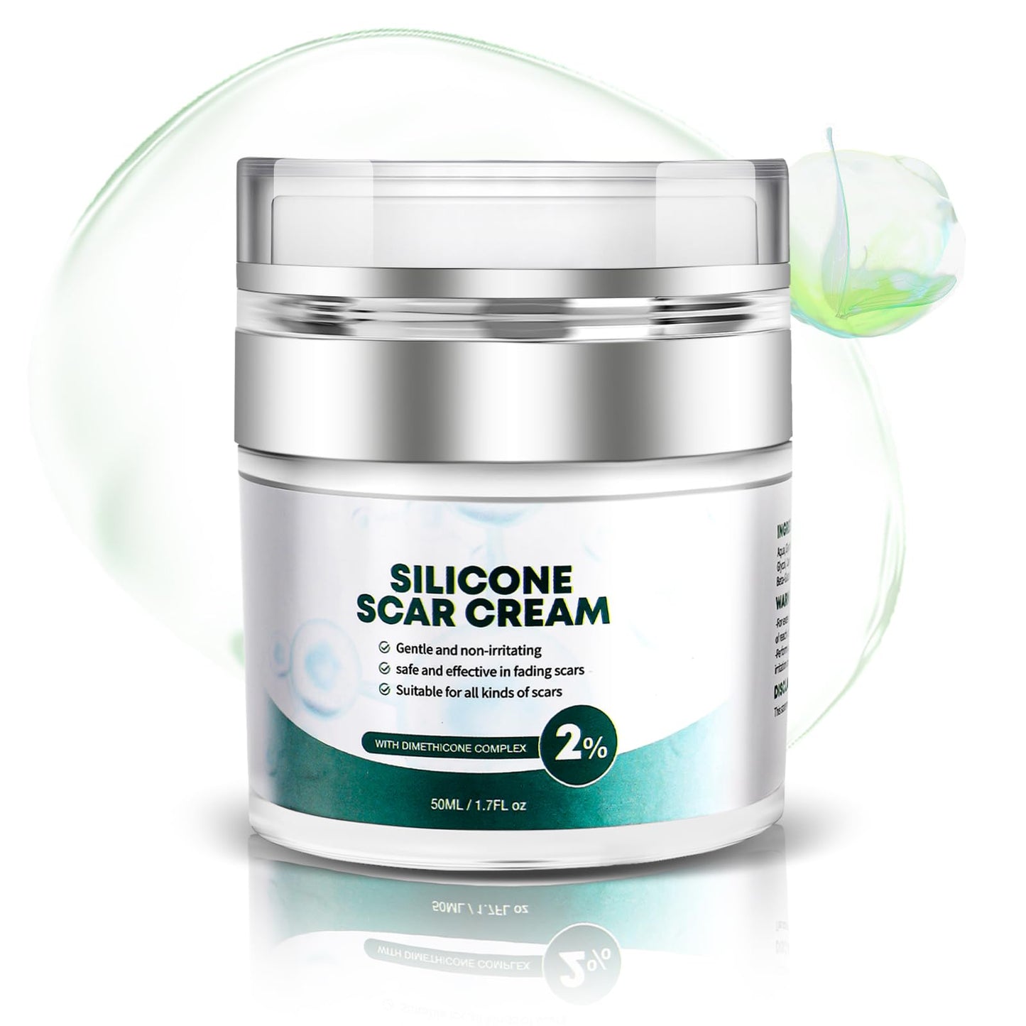 Pumkot Advanced Scar Cream — Silicone Gel for Surgical Scars & Stretch Marks (1.7 oz)