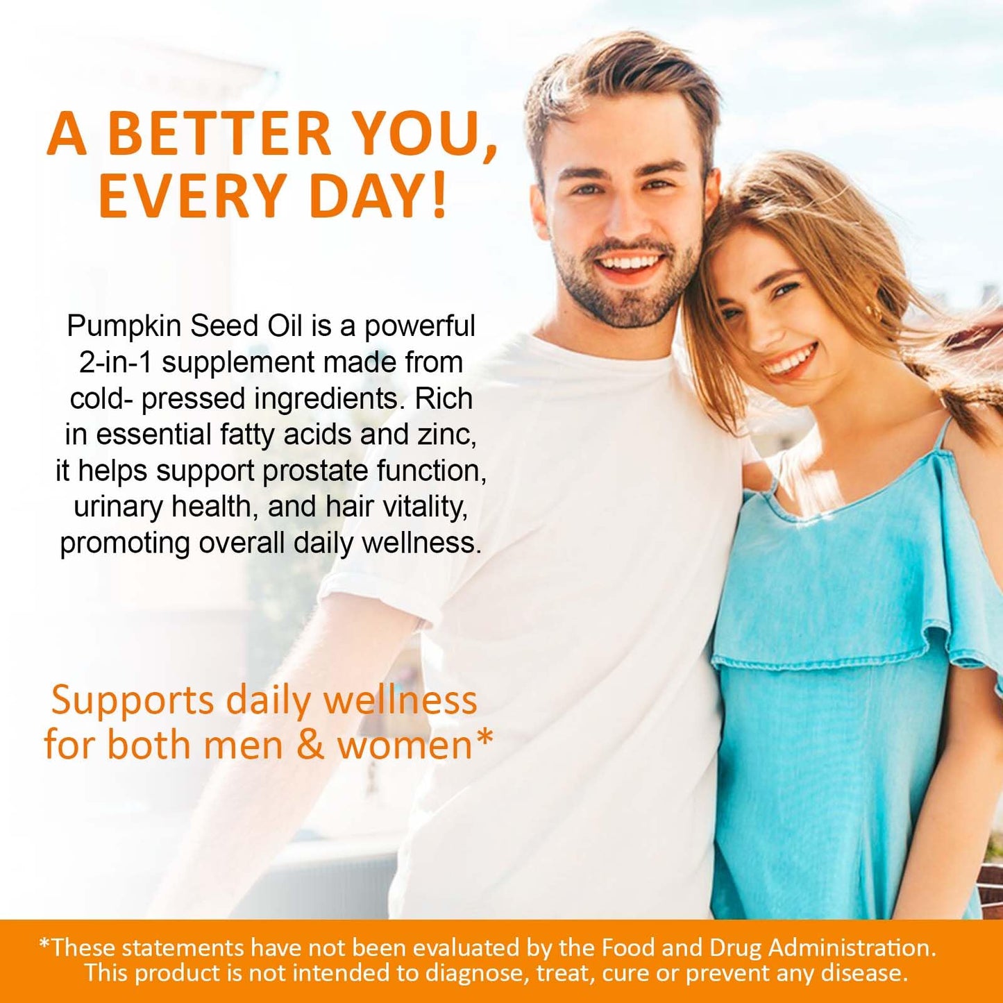 Pumpkin Seed Oil Capsules 1000mg – Cold-Pressed, Hair Growth | 300 Softgels