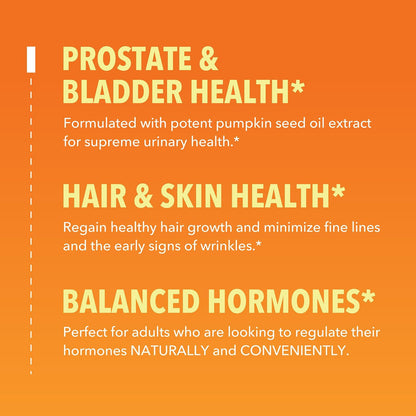 USDA Organic Pumpkin Seed Oil - Cold-Pressed for Hair, Prostate & Hormone Support | 1 Fl Oz