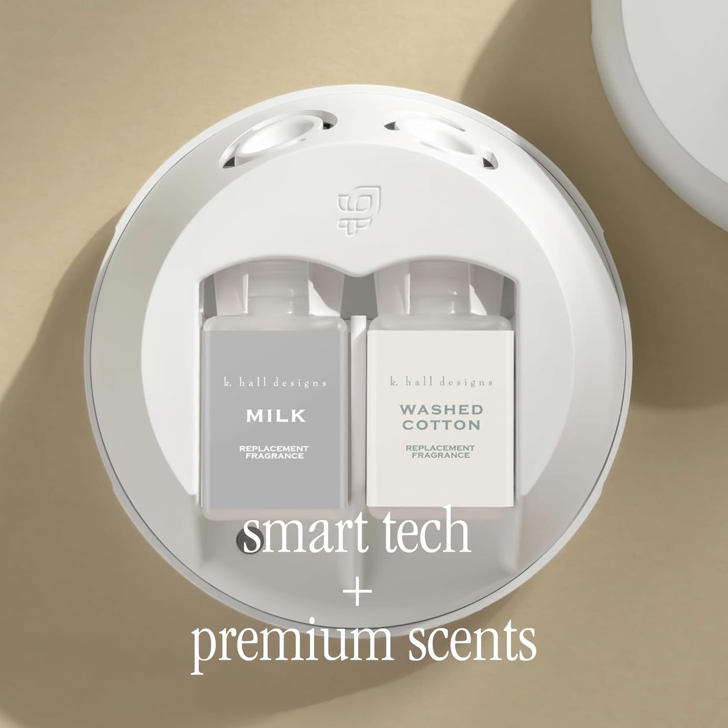 Pura Smart Home Fragrance Device Starter Set – Pura 4 with Milk & Cotton Refills
