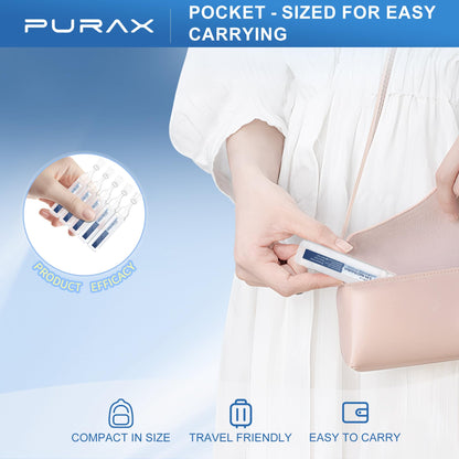 PURAX Saline Solution 0.9% | Isotonic Nasal Cleanse, Eye Care & Wound Cleansing (56 x 5ml)