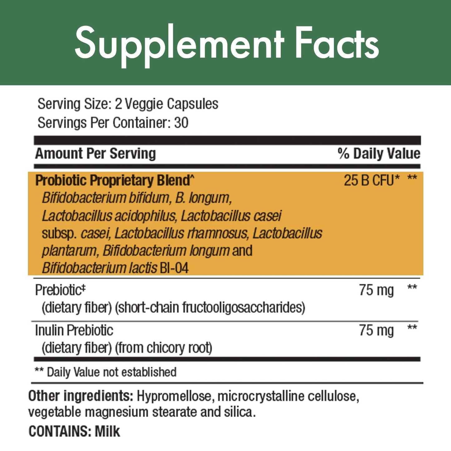 Stop Aging Now: PurBiotic ULTRA 25B CFU - Digestive & Immune Support, 60 Veggie Caps
