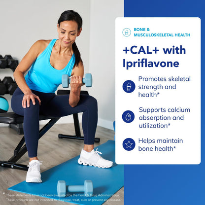 Pure Encapsulations +Cal+ with Ipriflavon – Skeletal Support Calcium & Mineral Supplement | 210 Capsules