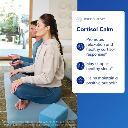 Pure Encapsulations Cortisol Calm with Ashwagandha & L-Theanine — Stress Support & Restful Sleep (60 Capsules)