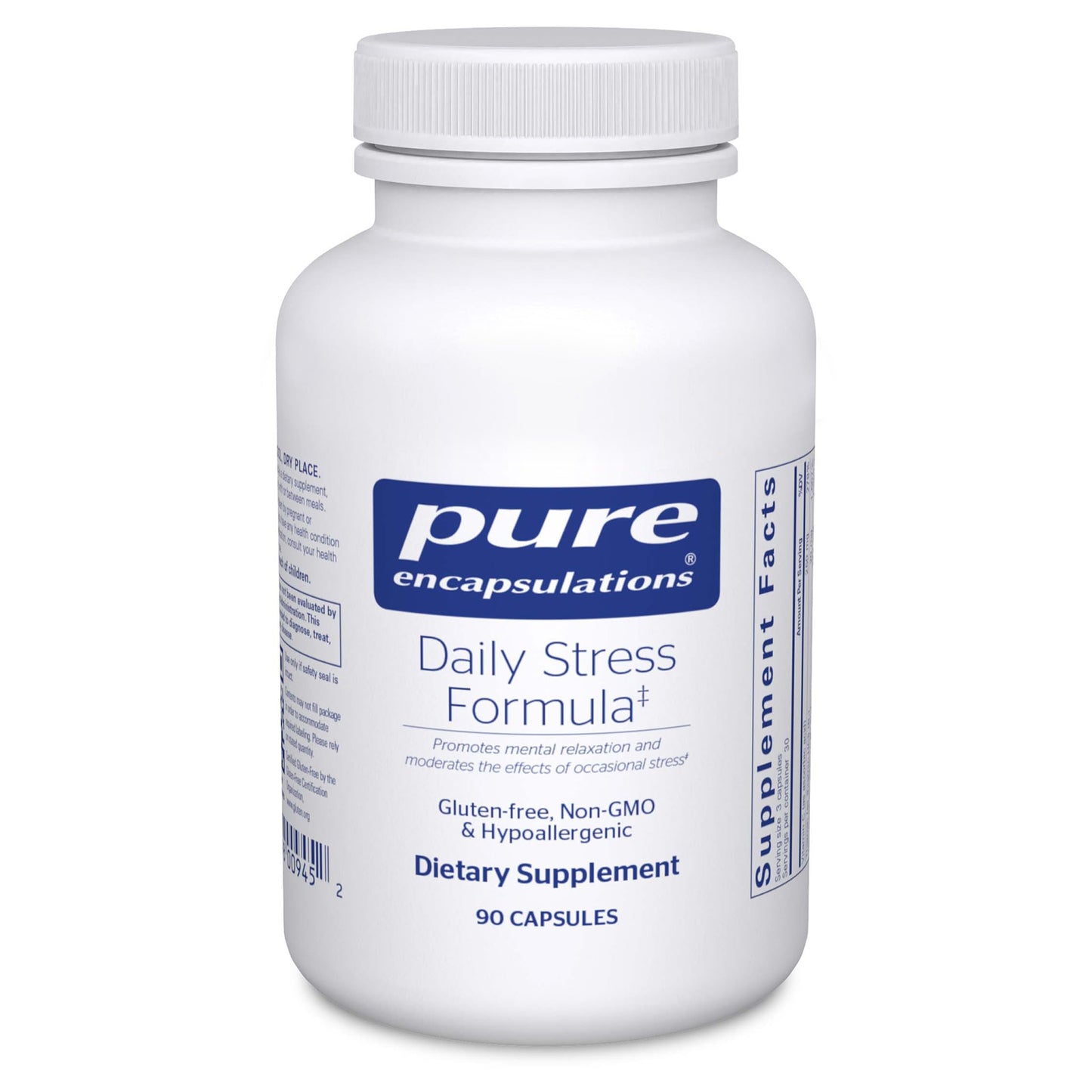 Pure Encapsulations Daily Stress Formula | Promotes Relaxation & Supports Occasional Stress | 90 Capsules