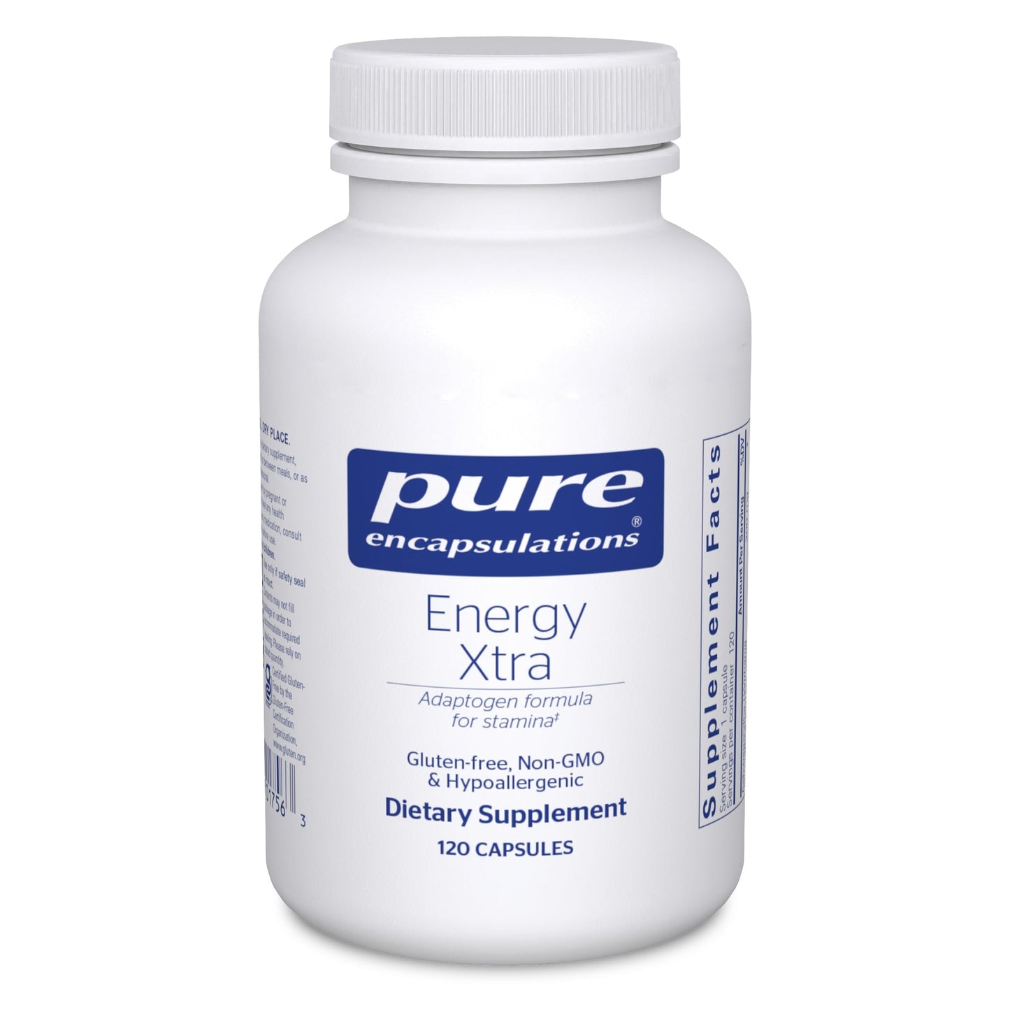 Pure Encapsulations Energy Xtra – Adaptogen Formula for Stamina | 120 Capsules