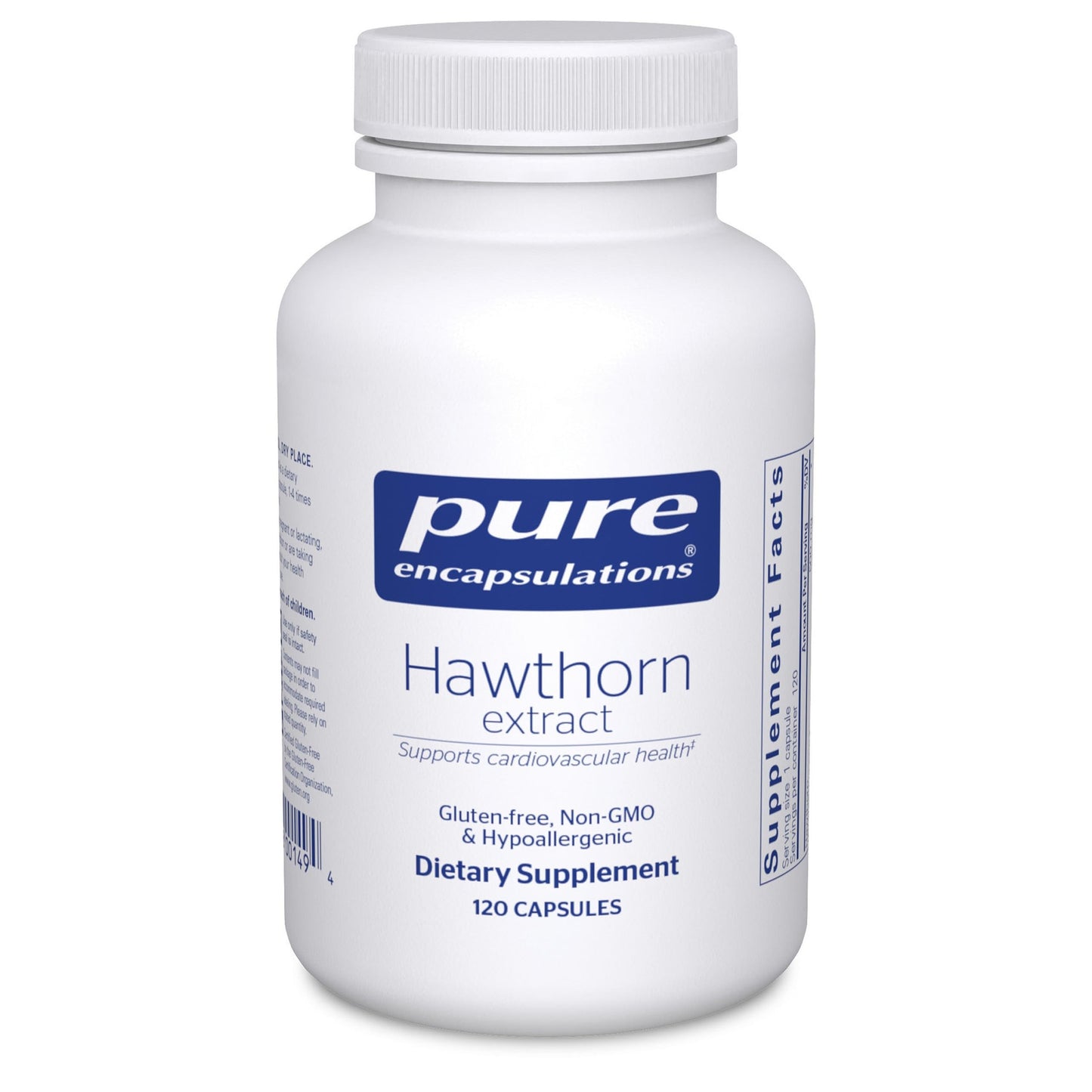 Pure Encapsulations Hawthorn Extract – Hypoallergenic Cardiovascular Support | 120 Capsules