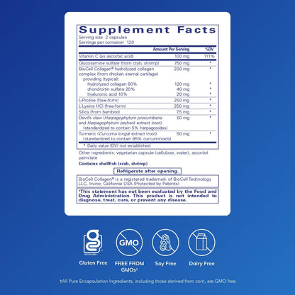 Pure Encapsulations Ligament Restore - Dietary Supplement for Tendons, Ligaments & Joints - 240 Capsules
