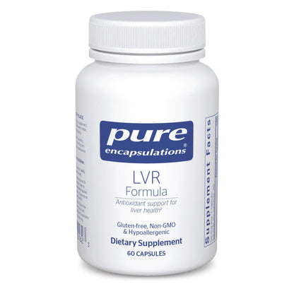 Pure Encapsulations LVR Formula | Hypoallergenic Liver Support with NAC & Antioxidants | 60 Capsules