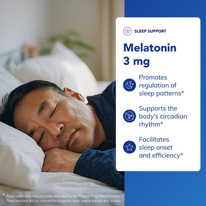 Pure Encapsulations Melatonin 3 mg - Natural Sleep Support, 30 Capsules