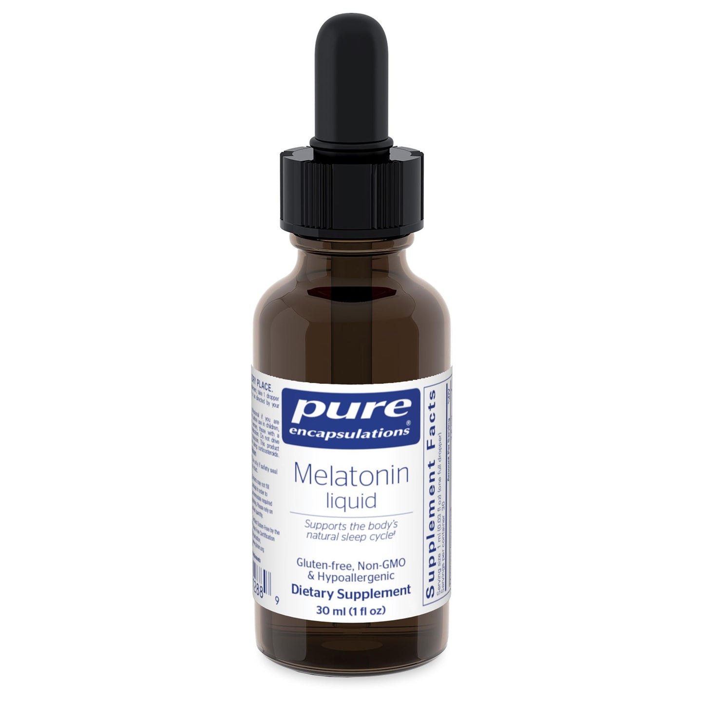 Pure Encapsulations Melatonin Liquid – Hypoallergenic Sleep Support | 1 fl oz