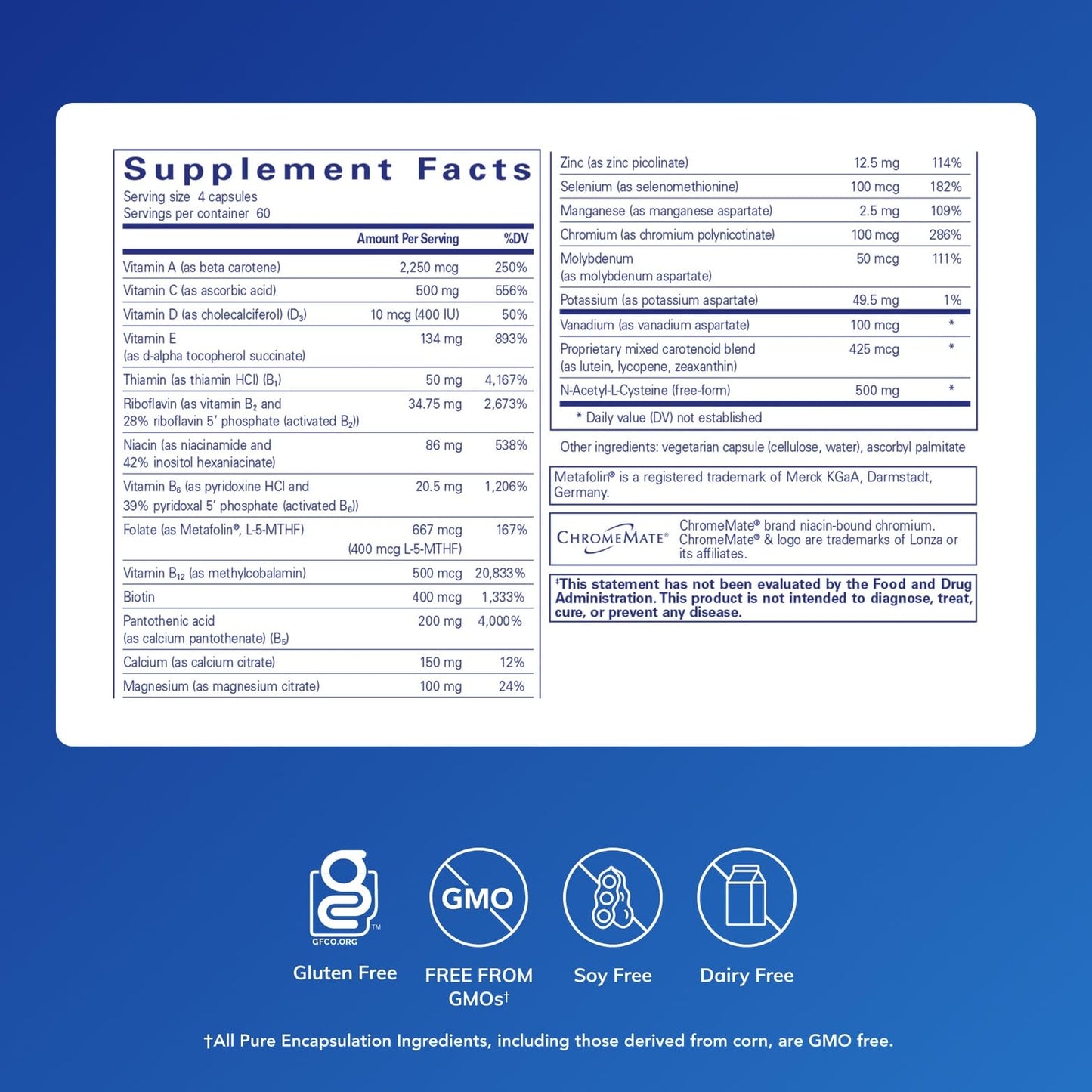 Pure Encapsulations Nutrient 950 with NAC | Immune Support & Daily Wellness | 240 Capsules