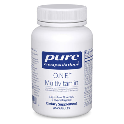 Pure Encapsulations O.N.E. Multivitamin – Once Daily with Lutein & CoQ10 (60 capsules)