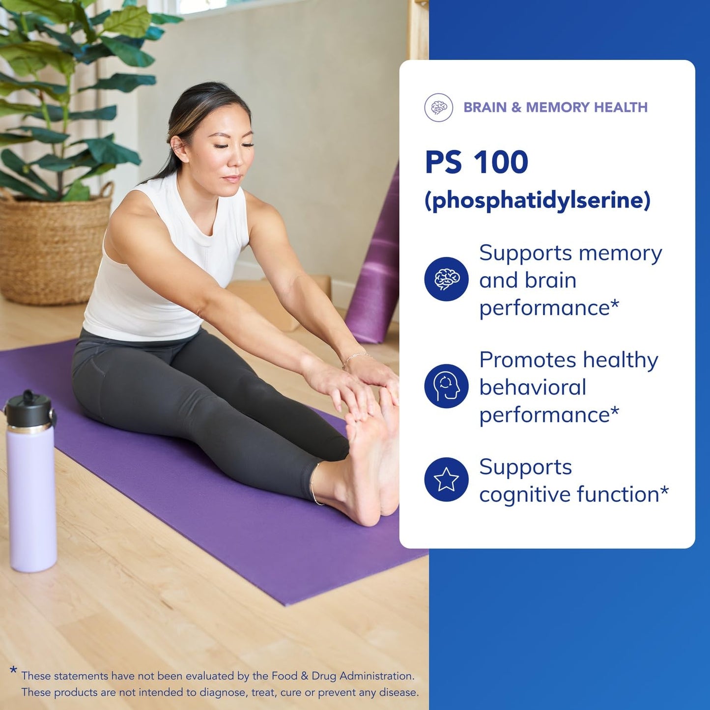 Pure Encapsulations PS 100 | Phosphatidylserine for Brain & Memory Support | 60 Capsules