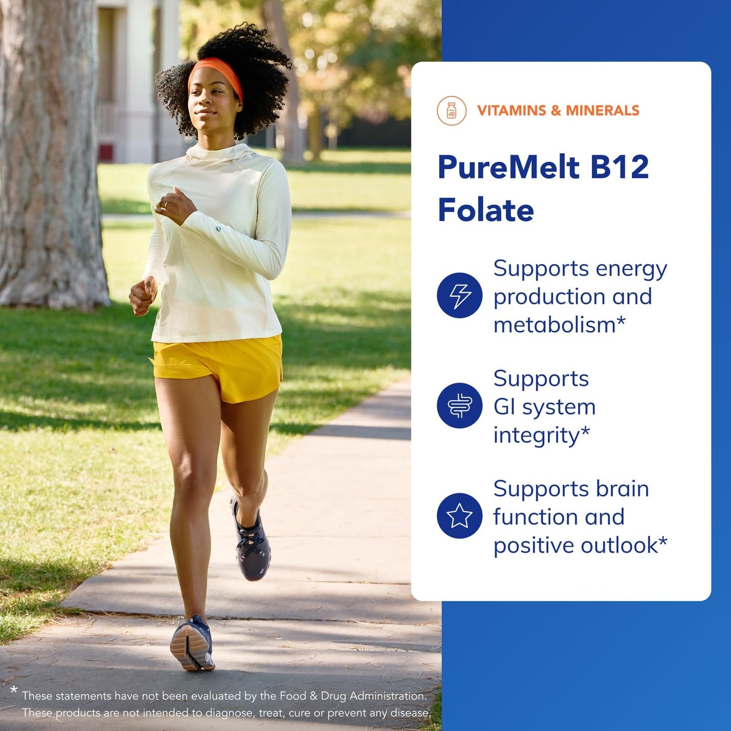 Pure Encapsulations PureMelt B12 Folate – Activated B12 + L-5-MTHF, Non-GMO & Vegan (90 Lozenges)
