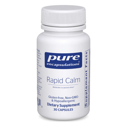 Pure Encapsulations Rapid Calm – Stress & Sleep Support with Zembrin & Suntheanine