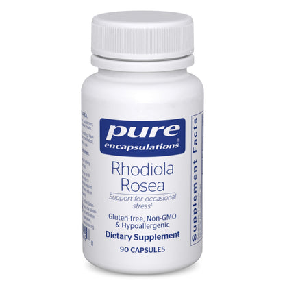 Pure Encapsulations Rhodiola Rosea - Stress & Fatigue Support (90 Capsules) - Gluten Free & Vegan
