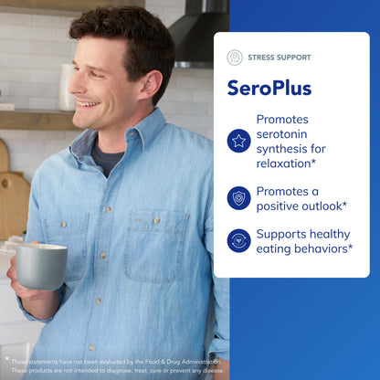 Pure Encapsulations SeroPlus | Hypoallergenic Serotonin Support for Calm, Balanced Mood | 120 Capsules