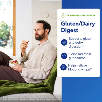 Pure Encapsulations Gluten/Dairy Digest — Enzyme Blend for Gluten & Dairy Digestion | 60 Capsules
