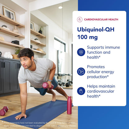 Pure Encapsulations Ubiquinol-QH 100 mg CoQ10 — Energy Metabolism & Heart Health