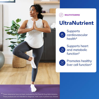 Pure Encapsulations UltraNutrient – Minerals & Multivitamins for Heart & Liver Support | Gluten Free, 180 Capsules