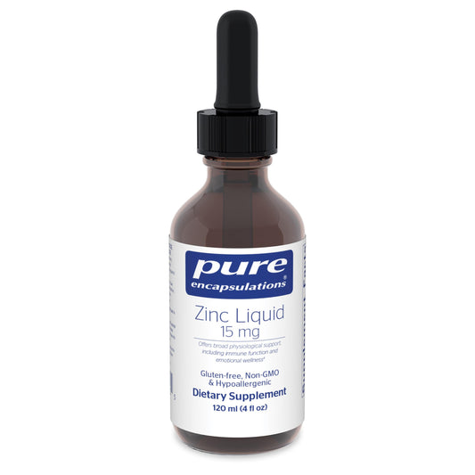 Pure Encapsulations Zinc Liquid – 15mg per Serving, 4 fl oz