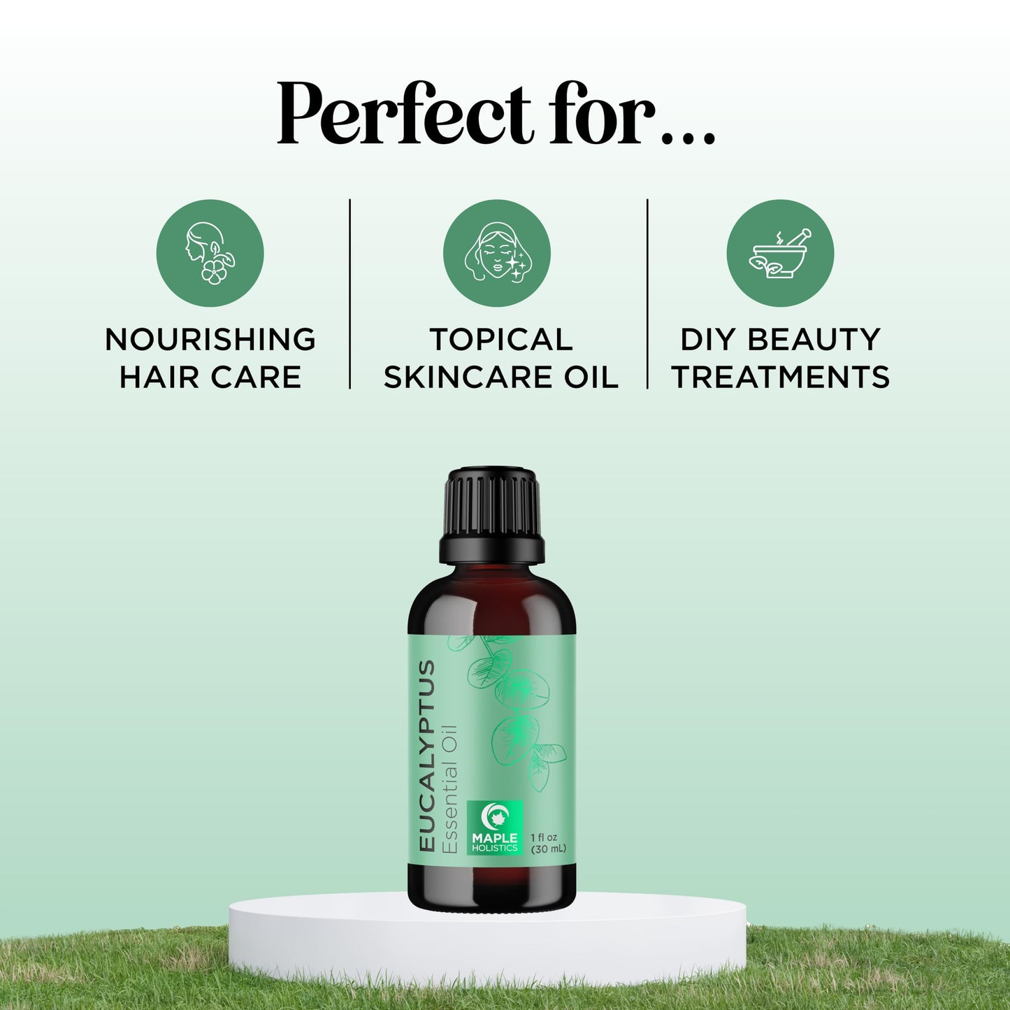 Pure Eucalyptus Essential Oil for Diffusers | Undiluted Eucalyptus Aromatherapy
