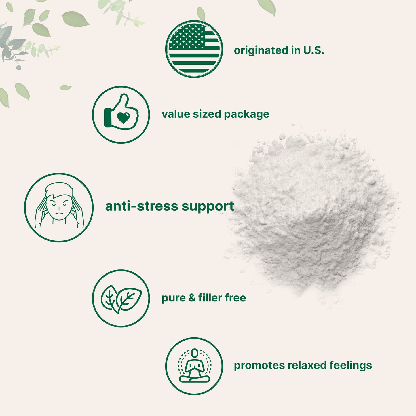 Pure Magnesium Powder, 2lbs | Magnesium Citrate Powder | Unflavored | Relaxation and Nutrient Utilization | Easily Absorbed | Non-GMO, Vegan