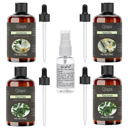 Pure Natural Aromatherapy Essential Oil for Diffusers | Humidifier Dropper
