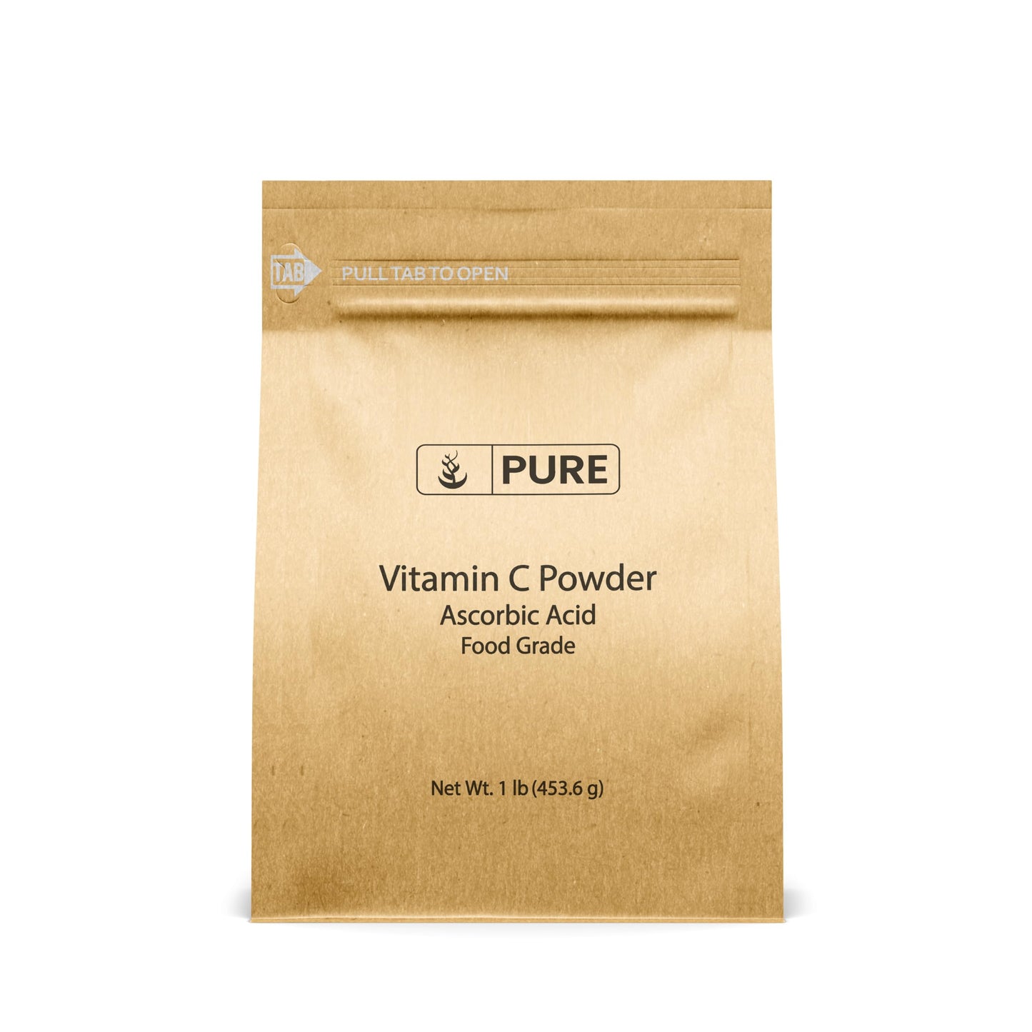Pure Original Vitamin C Powder (1 lb) - Ascorbic Acid, Non-GMO, Dietary Supplement