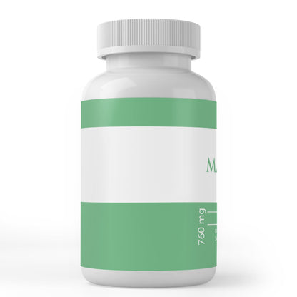 Pure Magnesium Oxide 100 Capsules | Always Pure, No Additives or Fillers | Lab Verified