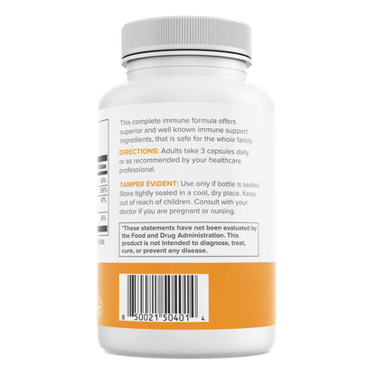 Pure Prescriptions Perfect Immune – 4 in 1 Immune Support (C, D3, Zinc, A) – USA Made