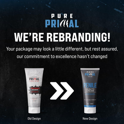 Pure Primal Soothing Skin Cream for Men | Fast-Absorbing Daily Moisturizer for Delicate Areas