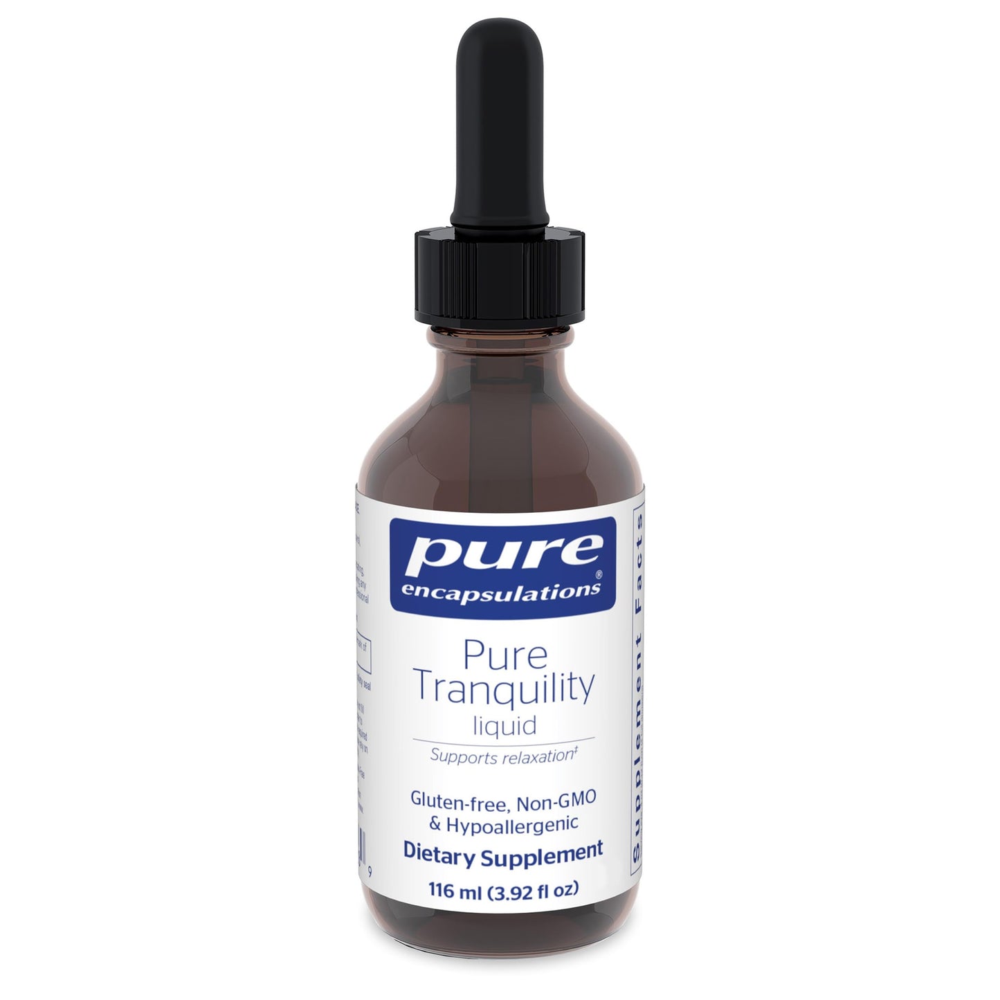 Pure Tranquility Liquid by Pure Encapsulations – Hypoallergenic Relaxation Support | 3.92 fl. oz.