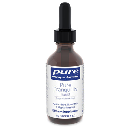 Pure Tranquility Liquid by Pure Encapsulations – Hypoallergenic Relaxation Support | 3.92 fl. oz.