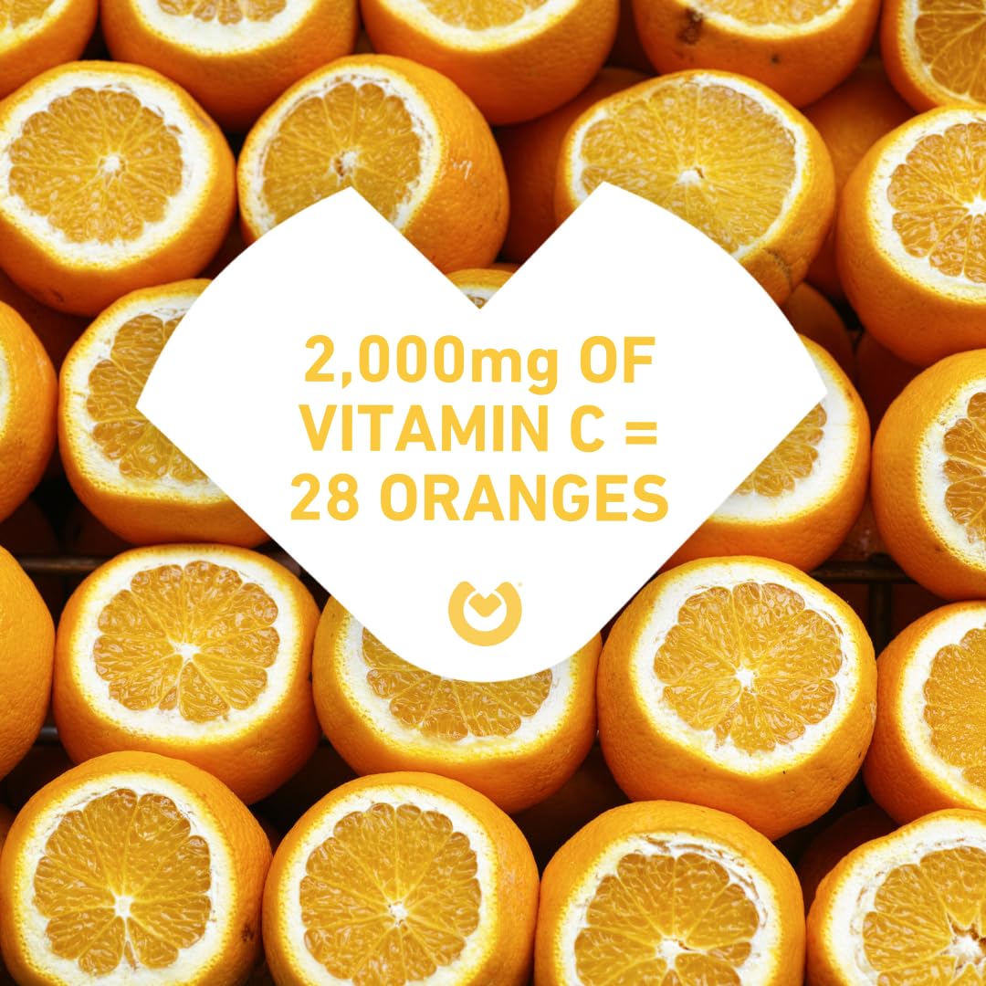 PUREFINITY Vitamin C 2000mg – Double Strength, High Absorption, 240 Capsules (Pack of 2)