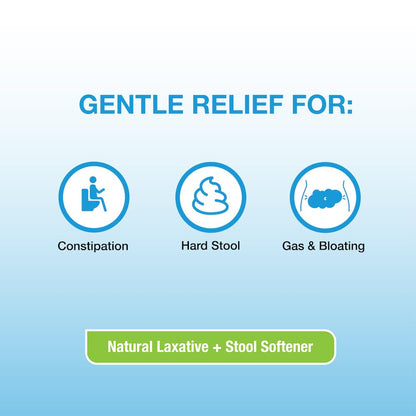 Puregen Labs Senna-S Dual-Action Natural Laxative + Stool Softener | Overnight Relief for Occasional Constipation