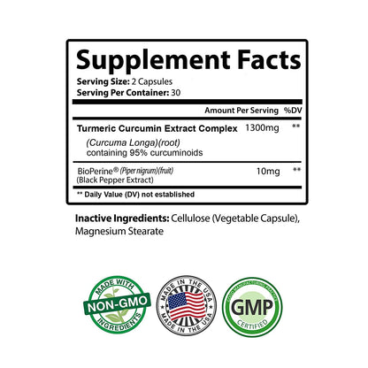 PureNature Turmeric Curcumin with BioPerine – Turmeric Nature