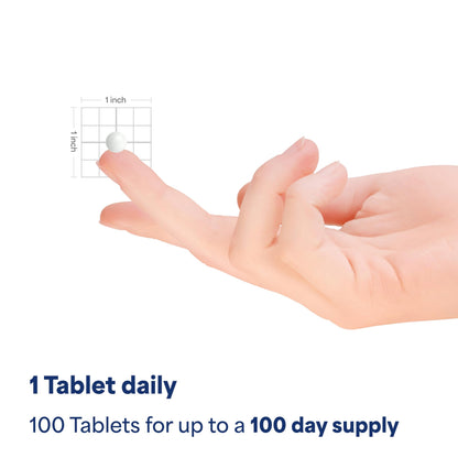 Puritan's Pride Vitamin K 100 mcg – 100 Tablets, 100-Day Supply