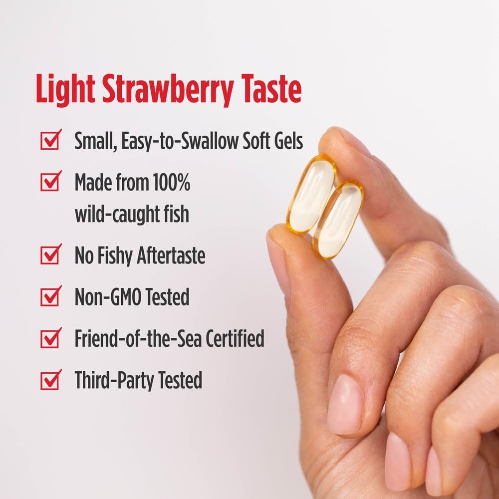 Nordic Naturals Prenatal DHA Strawberry – 120 Soft Gels