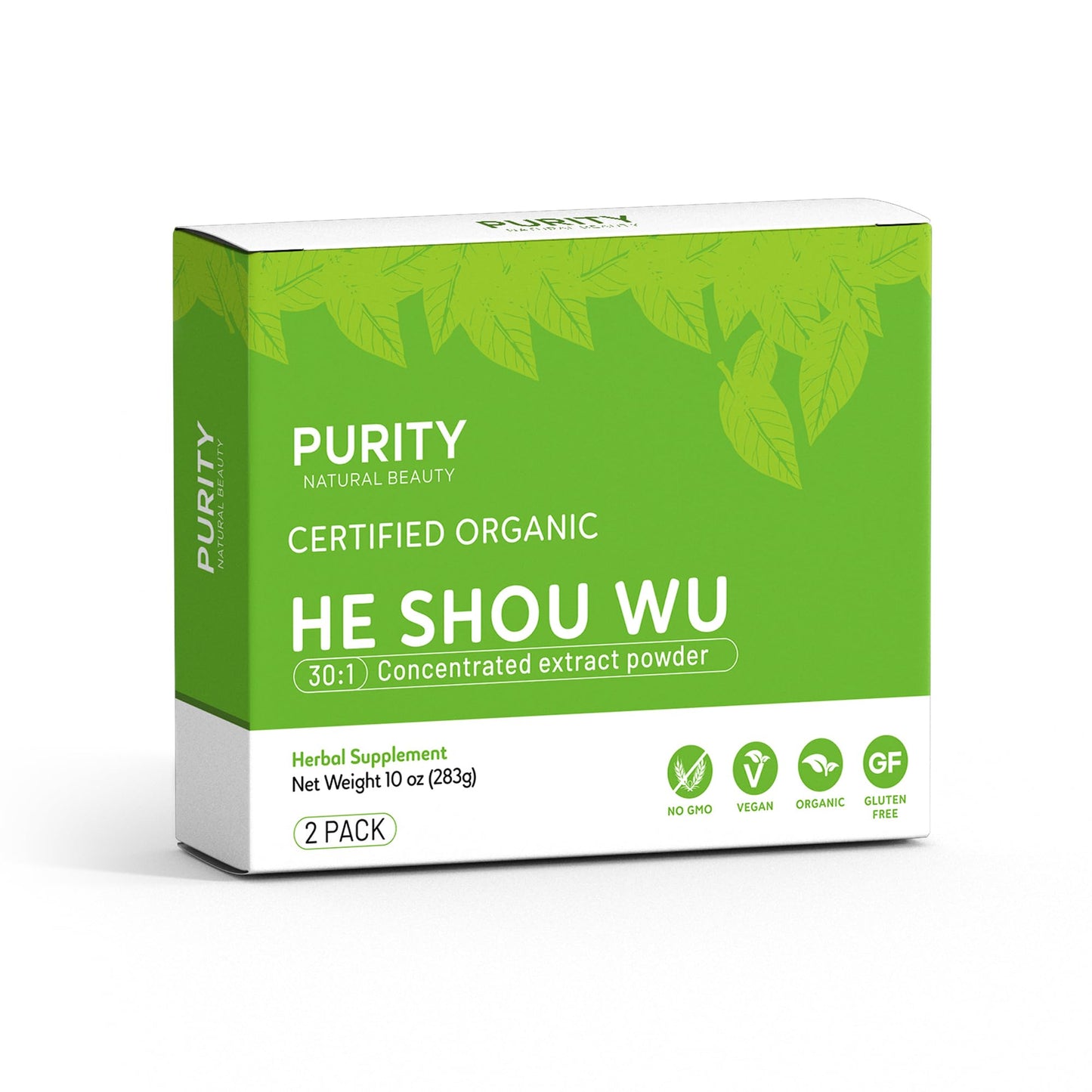 Purity Natural Beauty Certified Organic He Shou Wu – 5oz Fo Ti Extract (30:1)