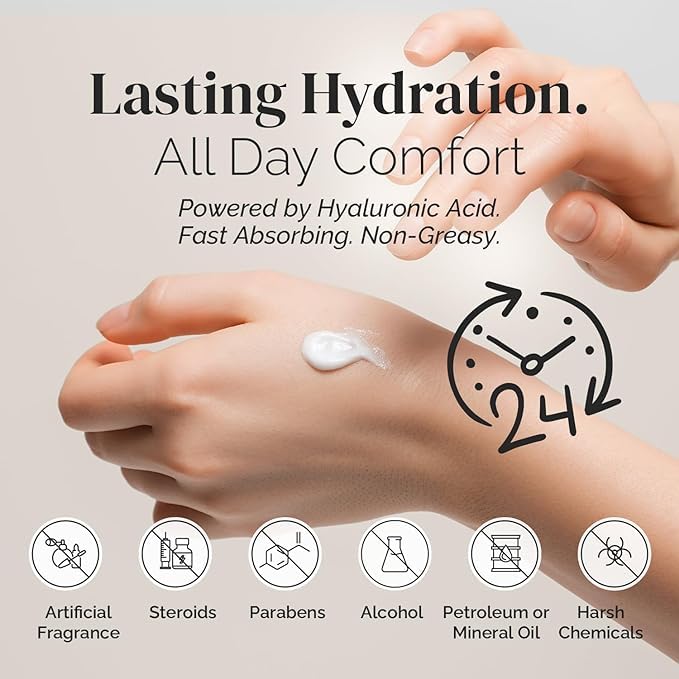 Puriya National Eczema Association Accepted Cream — 2 oz, Fragrance-Free, Plant-Based Hydration