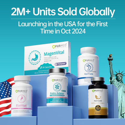 Purmeo Probiotics for IBS & Bloating – Lab4 20B CFU, 60-Day Supply