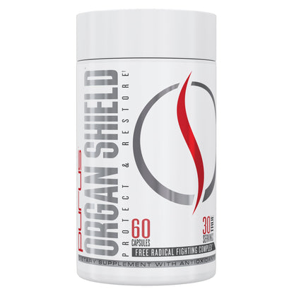 Purus Labs Organ Shield Active Antioxidant | Plant-Based Antioxidants | 30 Servings, 60 Gelatin Capsules