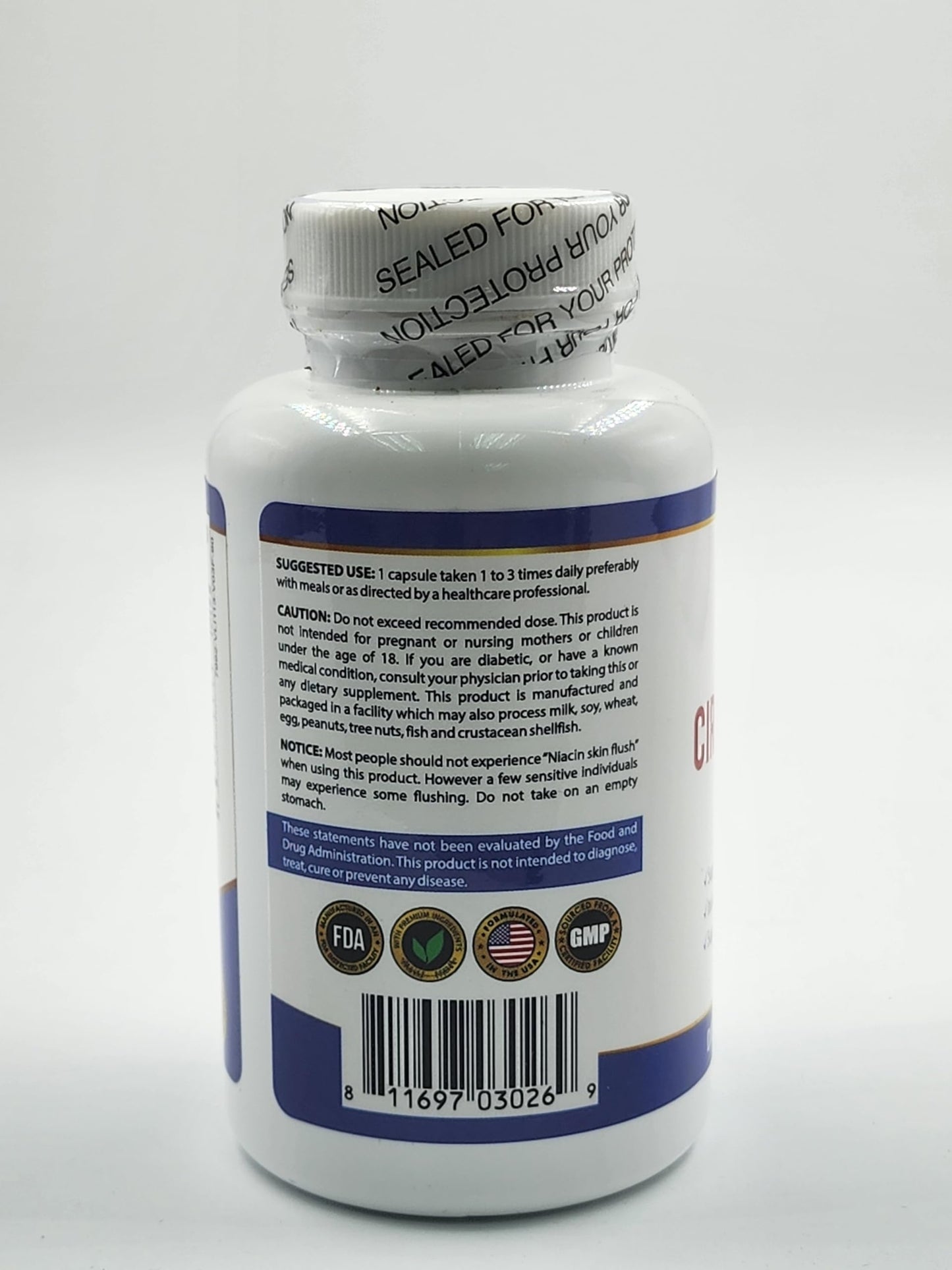 Qivaro Circulation & Vein Pro Supplement – Niacin, L-Arginine, Ginger, Cayenne Pepper, Hawthorn & Diosmin | 90 Capsules