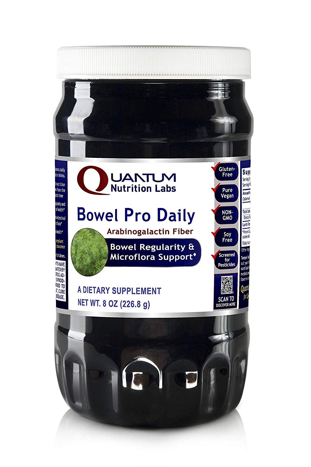 QNL Bowel Pro Daily – Prebiotic Fiber Powder for Digestive Health (8 oz)