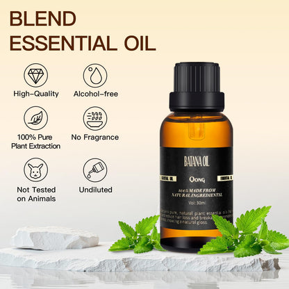 QONG Batana Oil Blend – Hair Growth & Sleep Essential Oil, Scalp Care | 30ml