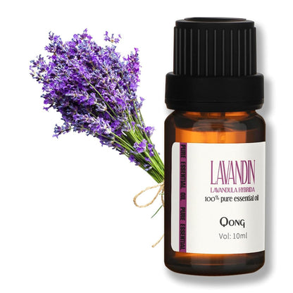 QONG Lavender Essential Oil Blend – Organic Essential Oil for Sleep, Hair Growth & Scalp Care | 10ml