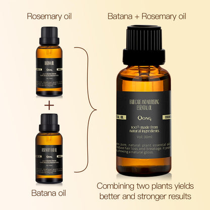 Qong Peppermint Essential Oil Blend 30ml – Hair Thickness, Sleep Support & Diffuser Aroma